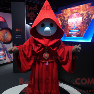 Mascot character of a Red...