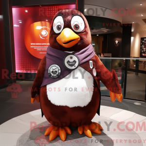 Mascot character of a...