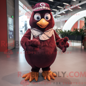 Maskot karakter af en...