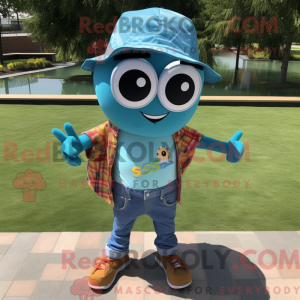 Mascot karakter van een...