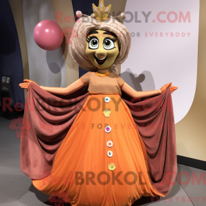 Mascot karakter van een Tan...
