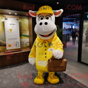 Mascottefiguur van een...