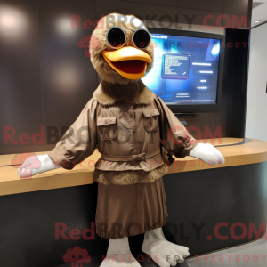 Mascot karakter van een...