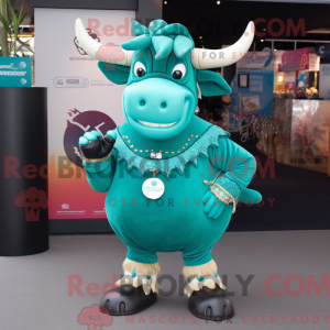 Mascottefiguur van een...