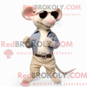 Mascottefiguur van een...