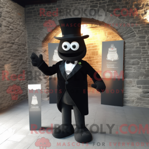 Mascot character of a Black...