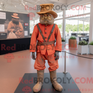 Mascot-karakter af en...