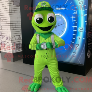 Mascot karakter van een...