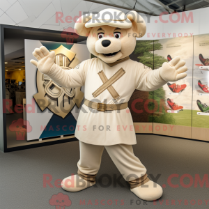 Mascottefiguur van een...