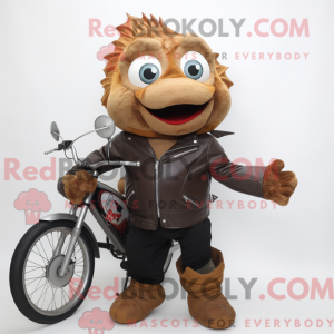 Mascot karakter van een...
