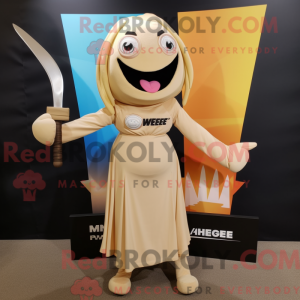 Mascottefiguur van een...