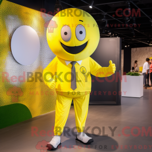 Mascot character of a Lemon...