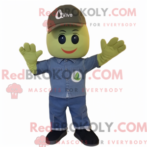 Personnage mascotte d Olive...