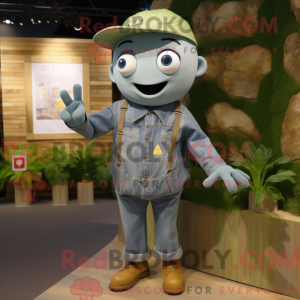 Mascot character of a Olive...