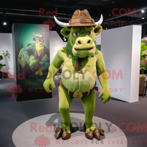 Mascot karakter van een...