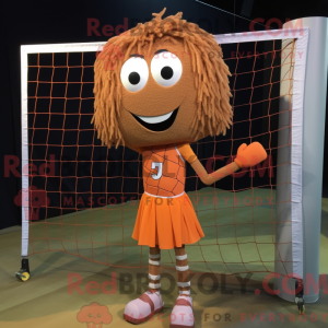 Mascot character of a Rust...