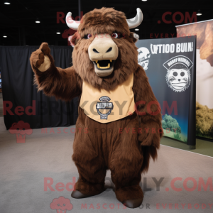 Personnage mascotte d un...