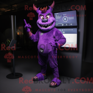 Mascot character of a...