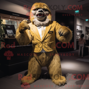 Personnage mascotte d un...