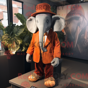 Mascottefiguur van een...