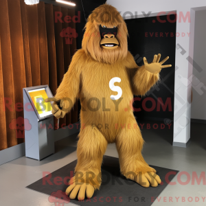 Personnage mascotte d un...