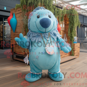 Personnage mascotte d une...