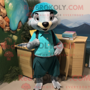 Mascottefiguur van een...