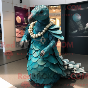 Postava maskota Teal...