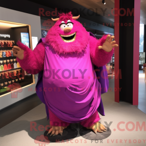 Mascot character of a...