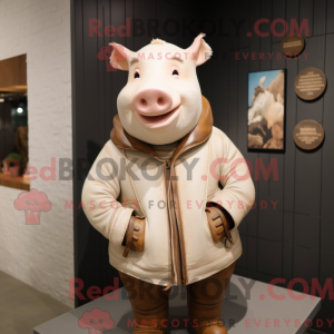 Personnage mascotte d une...