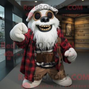 Mascottekarakter van een...