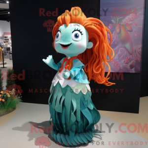 Mascottefiguur van een...
