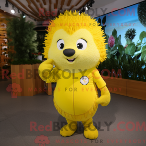 Maskot-karakter av en...