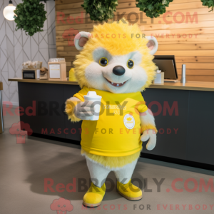 Maskot-karakter av en...