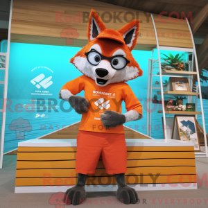 Mascot character of a...