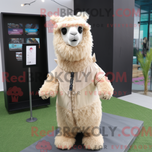Mascottekarakter van een...
