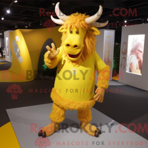 Mascottefiguur van een...