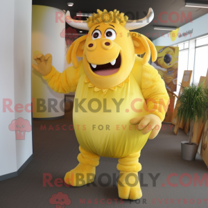 Personagem de máscara de um...