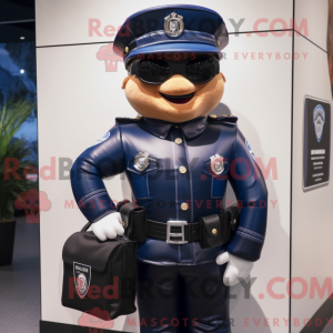 Mascottefiguur van een...