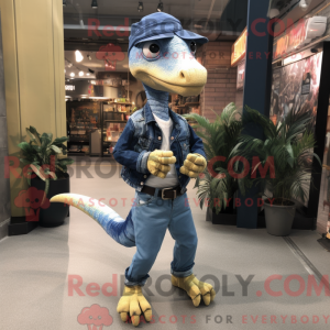 Maskot postava Coelophysis...