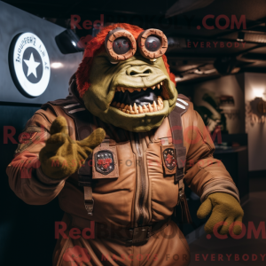 Mascot karakter van een...