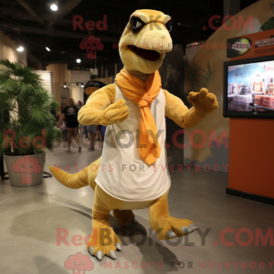 Mascot karakter van een Tan...