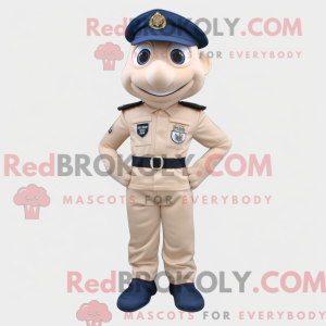 Mascottefiguur van een...
