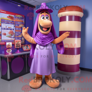 Mascot karakter van een...