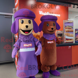 Mascot karakter van een...