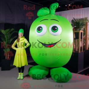 Mascot character of a Lime...
