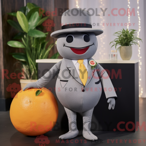 Mascot character of a Gray...