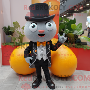 Mascot character of a Gray...