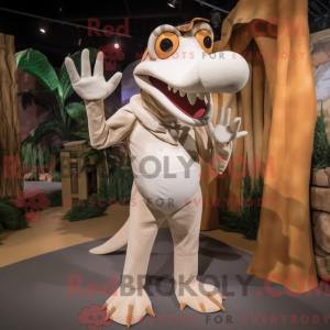 Mascot karakter van een...