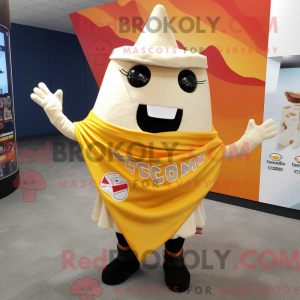 Mascottekarakter van een...